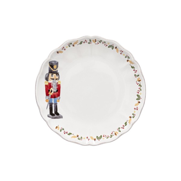 The Nutcracker Teller D27cm H2.6cm weiss