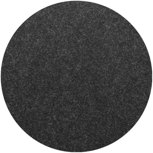 Wollfilz Untersetzer Anthrazit rund D10cm