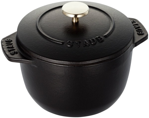 Reis Cocotte 12cm, Schwarz, Gusseisen