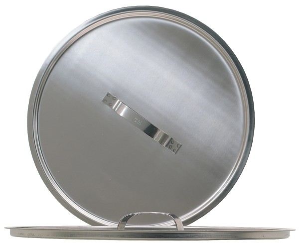 Deckel zu Eimer 12lt Edelstahl D30cm