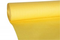 Papier-Tischdecke gelb, gewaffelt, 1.18x20 m