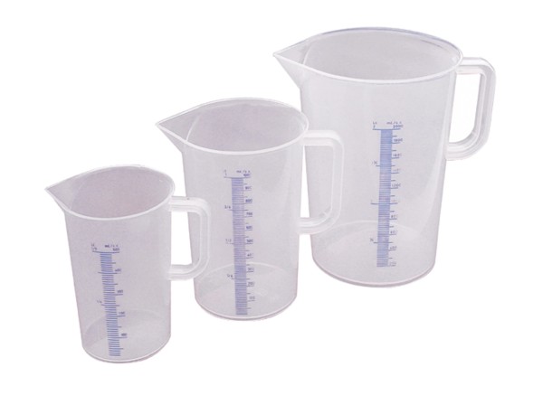 Messbecher graduiert 3 L.