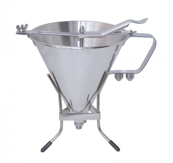 KWIK PRO Saucen-u. Fondanttrichter 1.9lt. Ø19cm mit Ständer