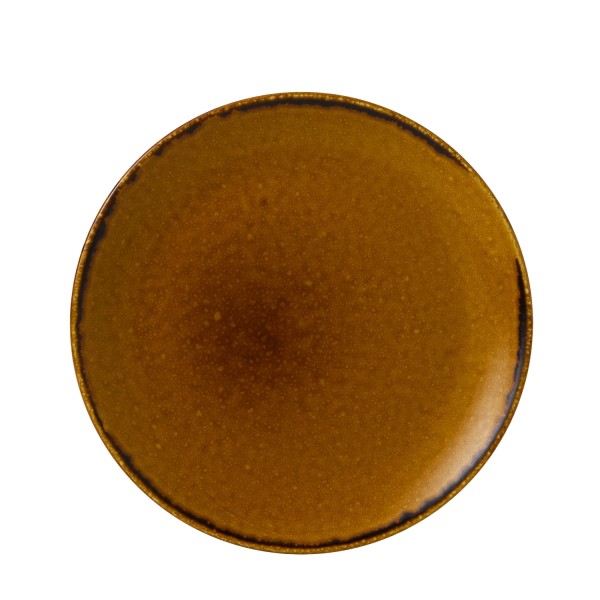 Harvest Brown Coupe Teller flach 26cm