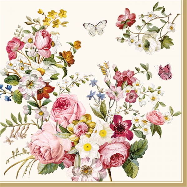 Blooming opulence Servietten 20 Stk., 33x33 cm