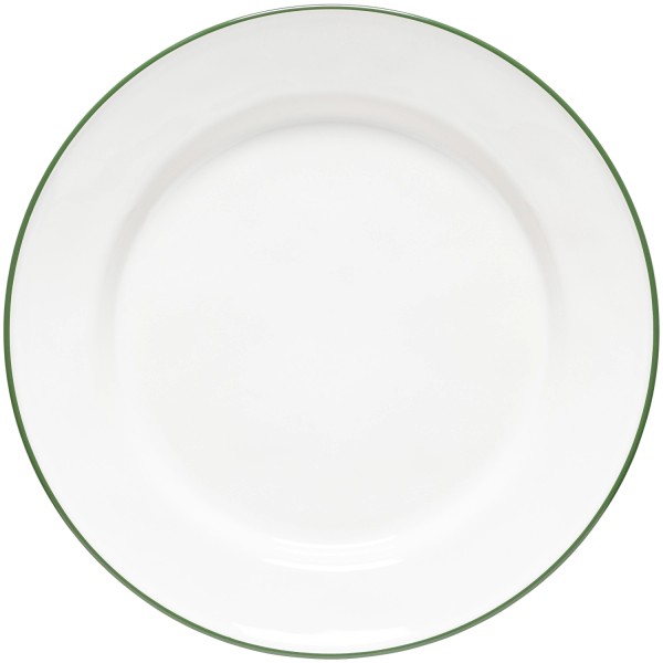 Beja Speiseteller D28.2cm H3.7cm weiss-grün