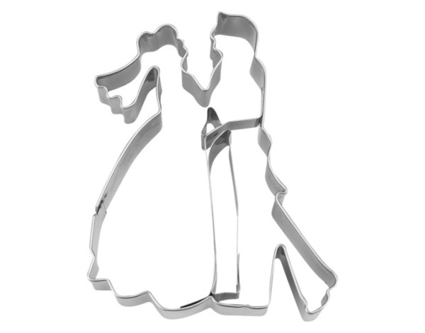 Ausstecher Brautpaar 8.5 cm