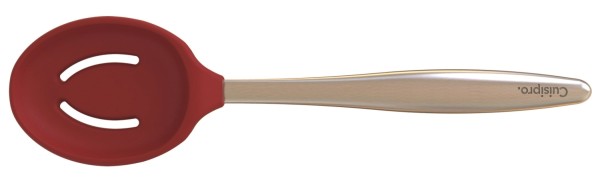 Piccolo Tools Mini Kochlöffel geschlitzt, rot