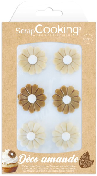 Marzipandekor Daisies 20g