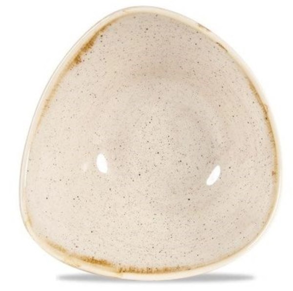 Stonecast Nutmeg Cream Triangel Schüssel 18.5cm