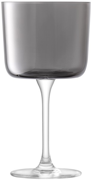 2er Set Lunar Weinglas 250ml grau