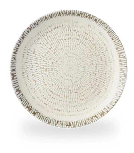 Cascade Taupe Coupe Teller flach D21.7cm