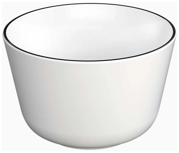 Nordika Schale D14cm H9cm schwarz