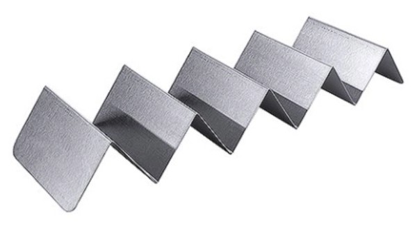 Snackablage Welle 35x10x5cm 4 Fächer