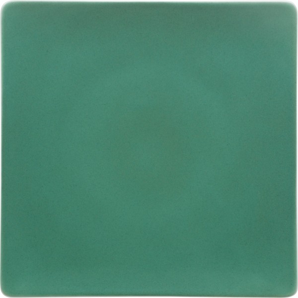 Pottery Jade Teller flach quadratisch coupe 20cm