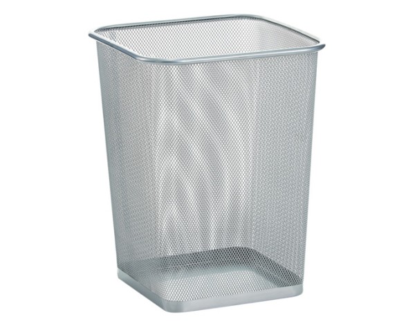 Papierk.Mesh silber26.8x26.8cm