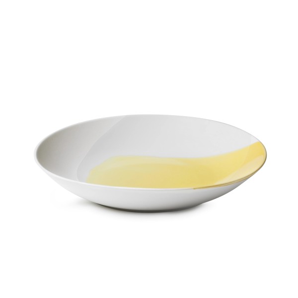 Confluence Coupteller D24cm 100ml safran alabaster weiss