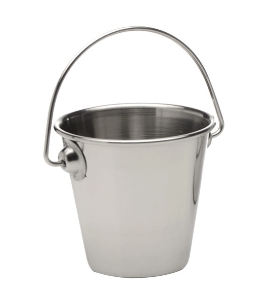 4er Set Servier und Saucen Eimer D7cm, H6.5cm