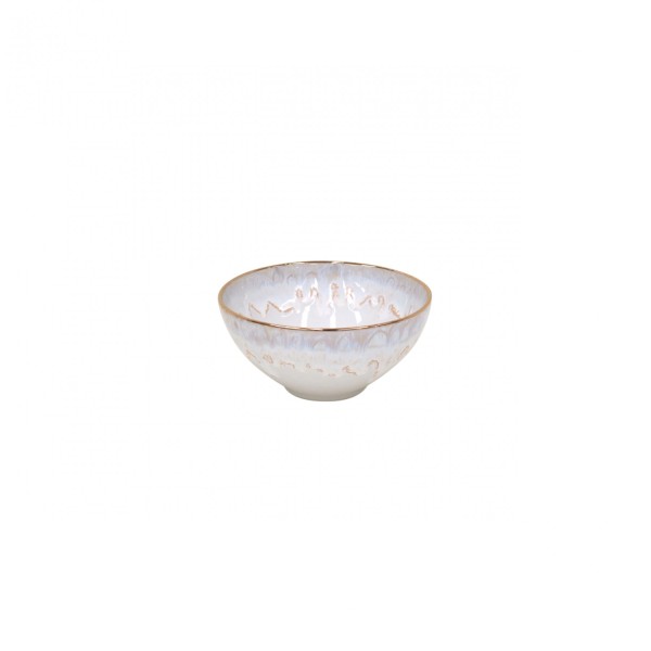 Taormina Schale 650ml D15.2cm H7.3cm weiss & gold