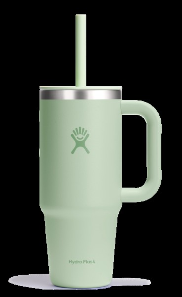 Reisebecher mit Trinkhalm 710ml aloe