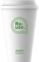 Re-Use Sustain Cup Lid 0.35L Pack of 4 Graphic