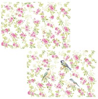 Spring Time Tischset doppelseitig 45x30cm