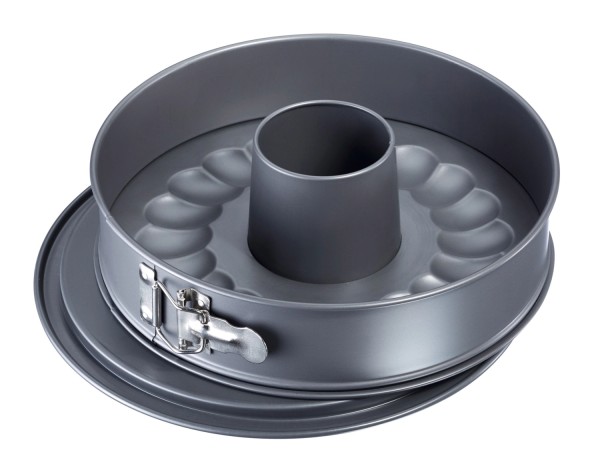Backprofi Springform D26cm, 2 Böden, Antihaft