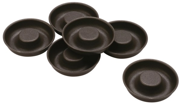 6er Set Patisserieförmchen Savarin antihaft D8x4cm