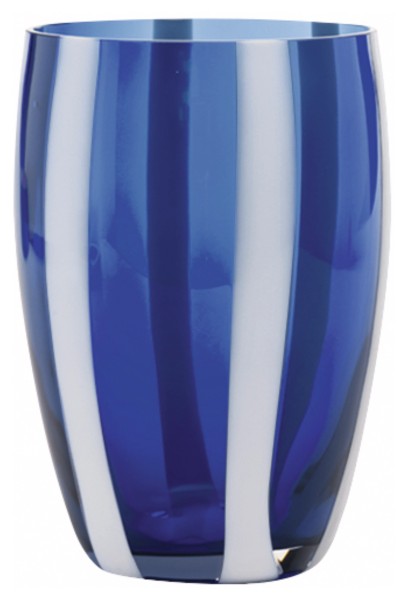 Gessato Becher 32cl blue