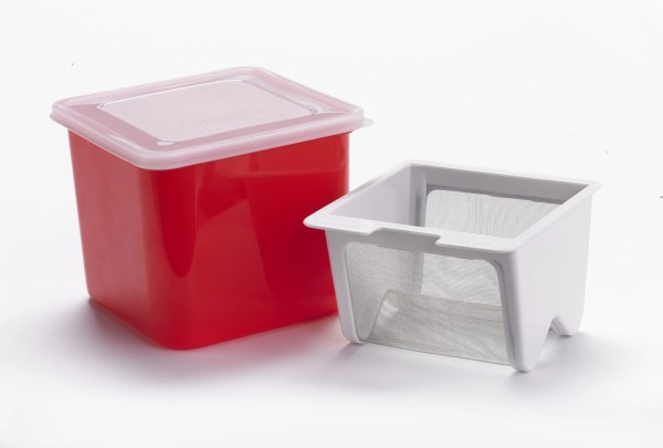 Joghurt- und Quarkbereiter rot