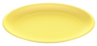 Teller Biopolymer 24cm gelb