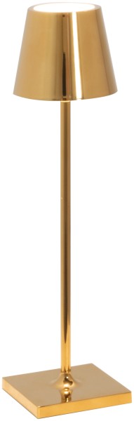 Poldina Pro micro Tischlampe 7x27.5cm gold
