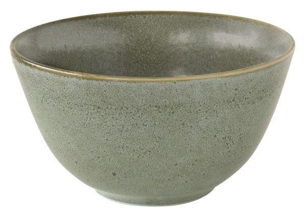 Essential Schüssel, Steingut, grün, D20.5cm