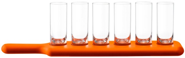 Paddle Pop Vodka Set L40cm Eiche transparent sunset orange