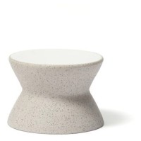 Dolmen Sockel D11.5cm H8cm weiss