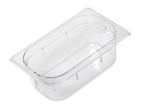 GN Behälter 1/4 Polycarbonat H15cm transparent