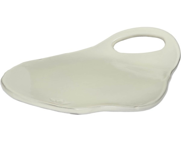 Platte Lola weiss 28x23.5cm