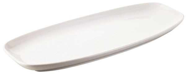 Club Teller, 36x15cm, weiss