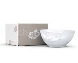 TV Tasse Kaffee Schale Gesicht grinsend Schüssel Müslischale Fiftyeight 350 ml
