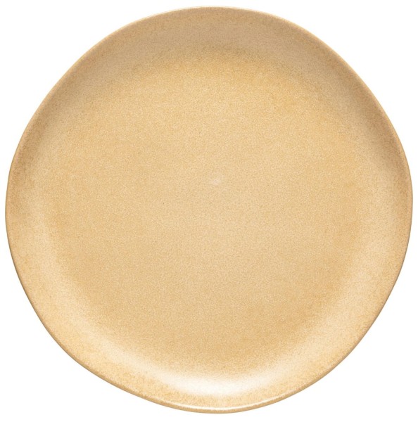 Livia Teller flach D27.7cm H3.3cm champagner