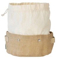 Aufbewahrungstasche mit abnehmbarem Sack, natural M