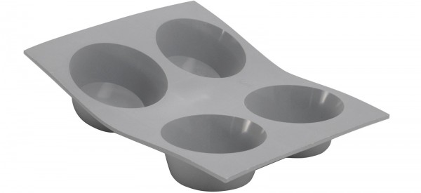 Elastomoule Backform 21x17.6cm für 4 Muffins