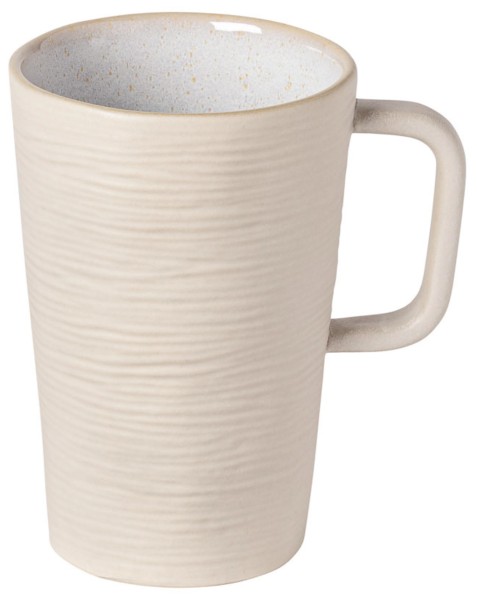 Nótos Tasse 280ml 10.5x8cm H11.9cm weiss/sand