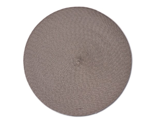 Tischset Twist mocca ø38cm