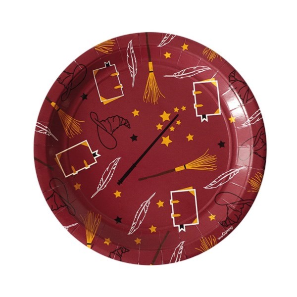 8er Set Pappteller Zauberei D23cm