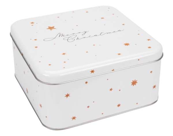 Gebäckdose Christmas 16.5x16.5
