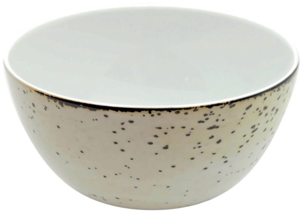 Rustico Schüssel D15cm H9cm weiss