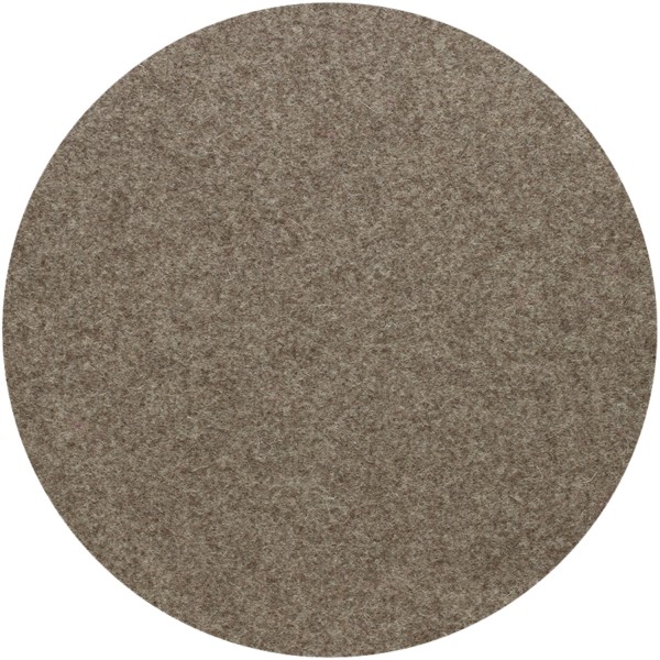 Wollfilz Tischset Stein Melange rund D33cm