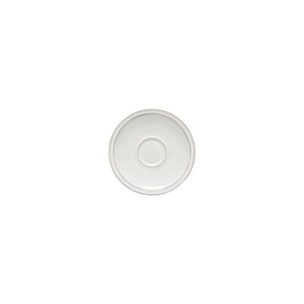 Friso Kaffee UntertasseD12cm H1.8cm Steinzeug weiss