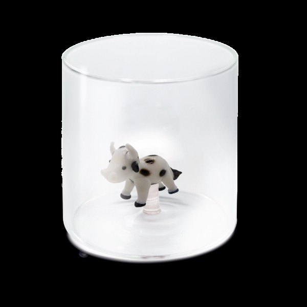 Glas aus Borosilikat 250ml Kuh